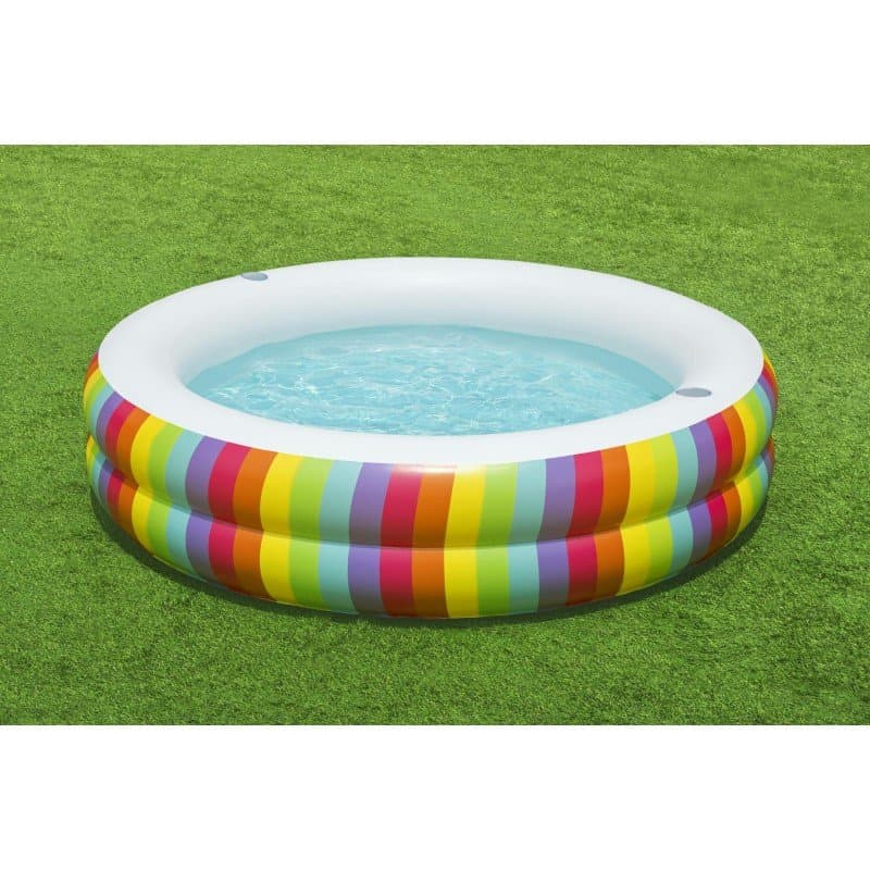 Детски надуваем басейн 2,06m x 2,06m x 51cm Bestway Rainbow Dreams - Image 6