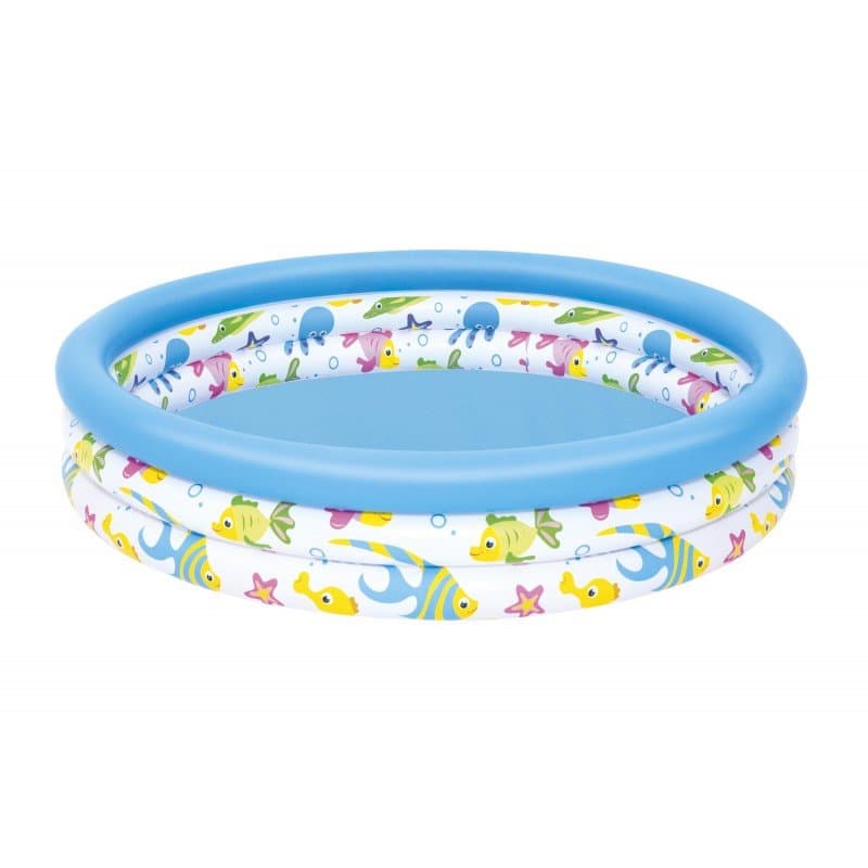Детски басейн 1.22m x 25cm Bestway Safari Pals