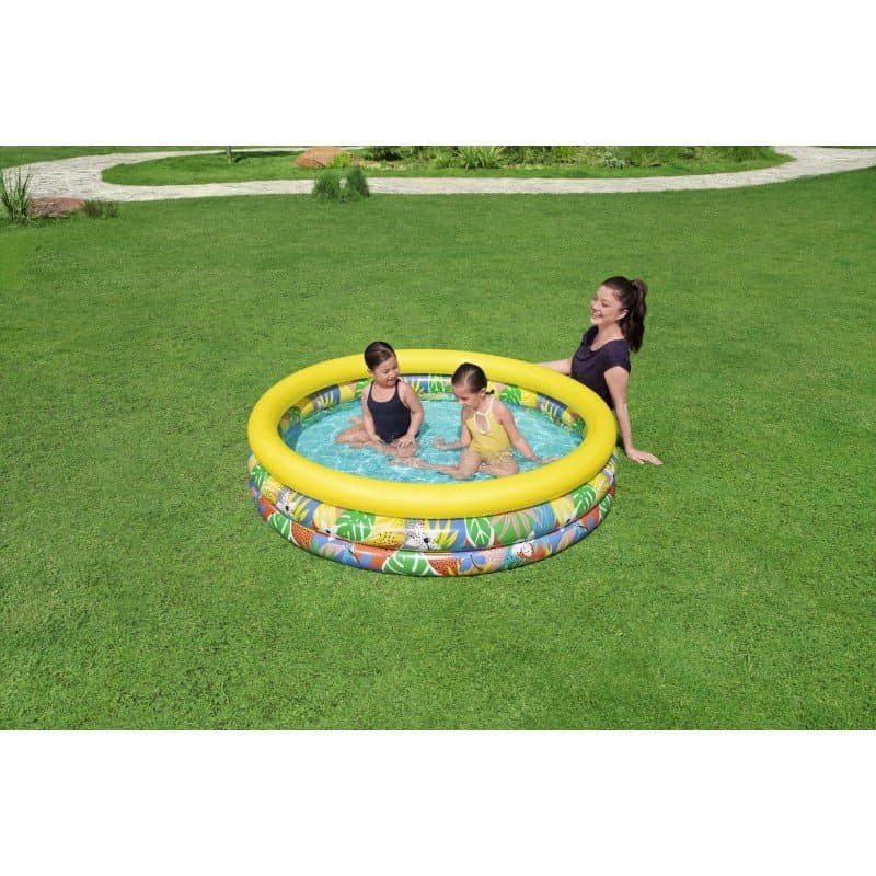 Детски басейн 1.68m x 38cm Bestway Floral Paradise - Image 7