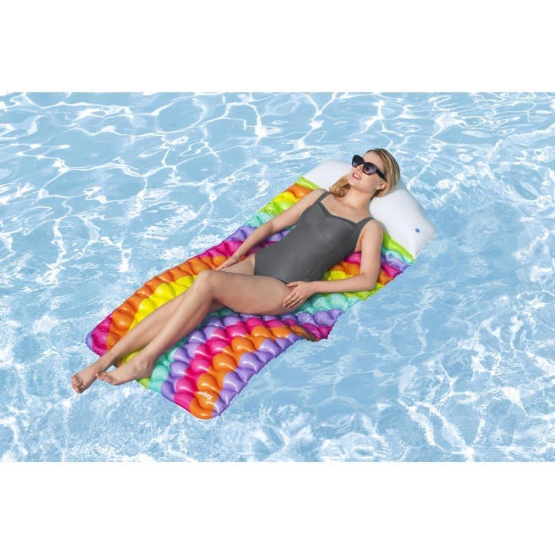Плаваща постелка 2.16mx 80cm Bestway Rainbow Dreams - Image 7