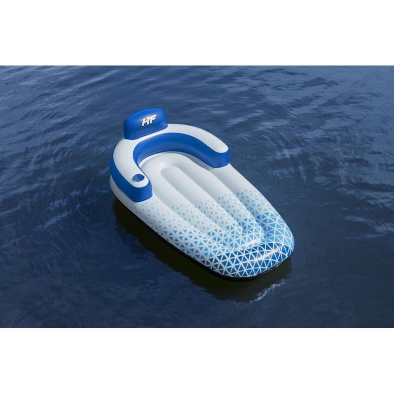 Надуваем шезлонг 1.91m x 1.07m Hydro Force Indigo Wave Lounge - Image 6