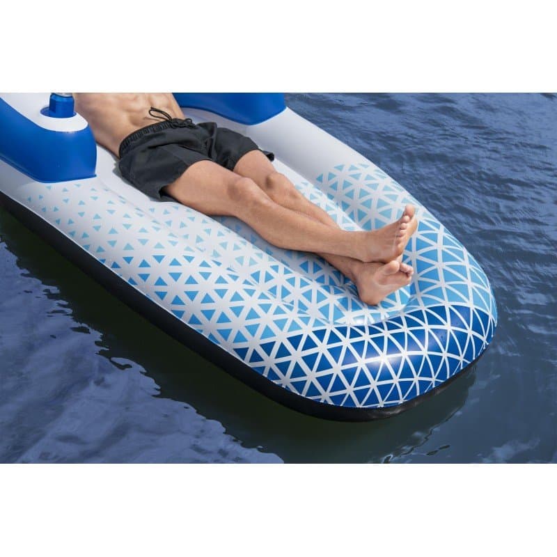 Надуваем шезлонг 1.91m x 1.07m Hydro Force Indigo Wave Lounge - Image 9