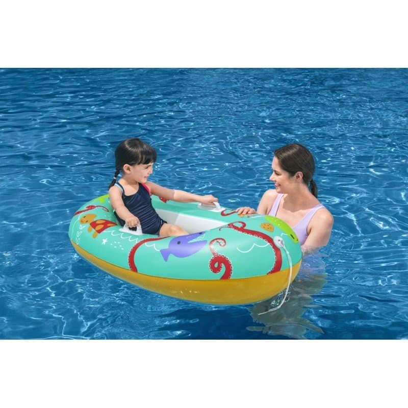 Бебешка лодка 1.19m x 79cm Bestway Tropical Crew - Image 12