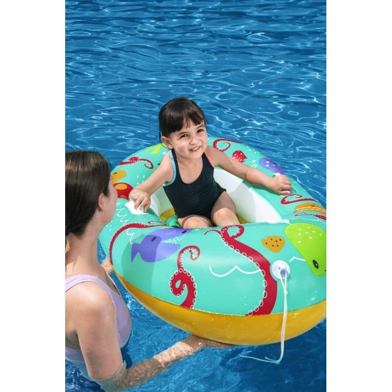 Бебешка лодка 1.19m x 79cm Bestway Tropical Crew - Image 9