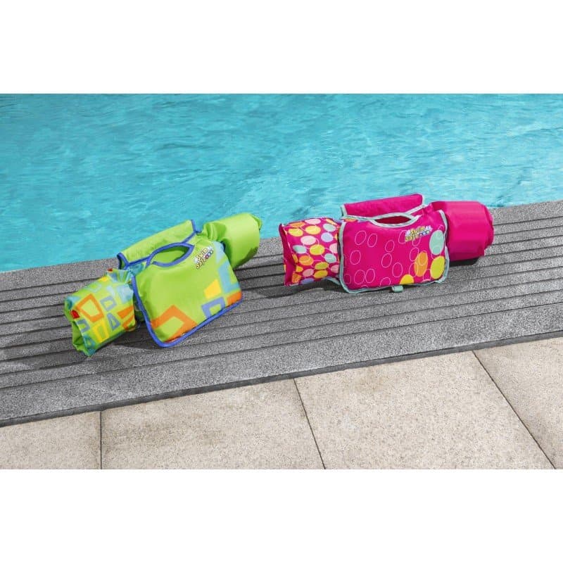 Жилетка за плуване AQUASTAR FABRIC SWIM PAL - Image 7
