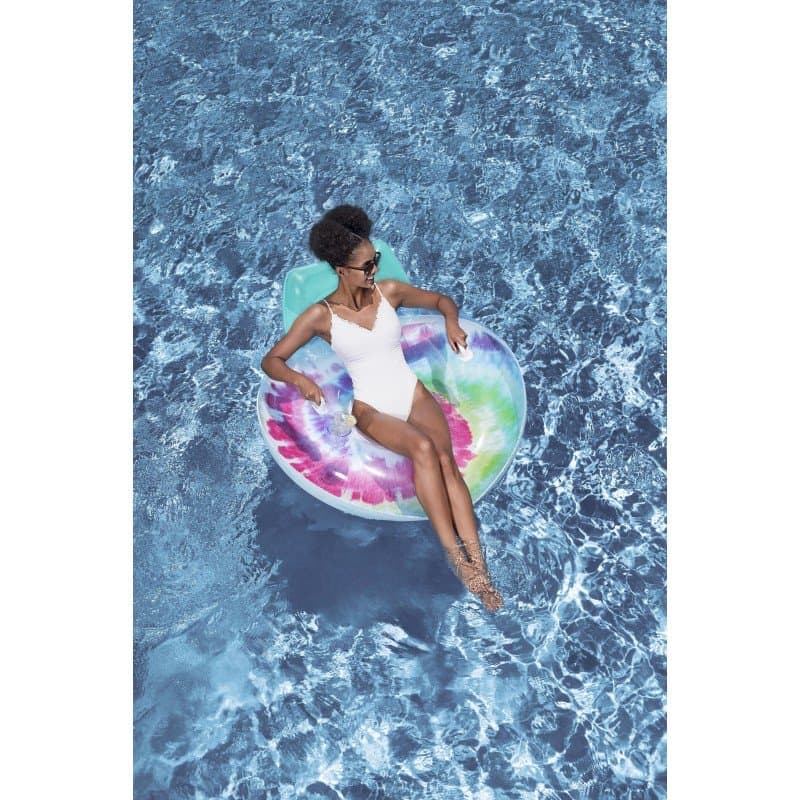 Надуваем пояс 1.18m x 1.17m Bestway®Tie Dye Deluxe - Image 7