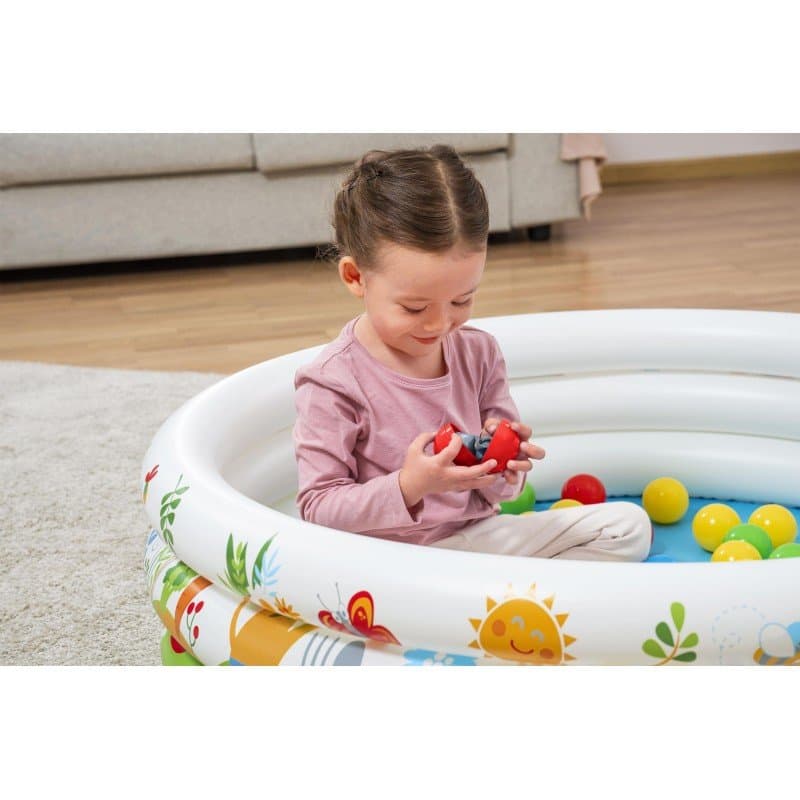 Надуваем детски басейн с топки Φ1.02m x H25cm Bestway® SPROUTS & SPRING BALL PIT - Image 9