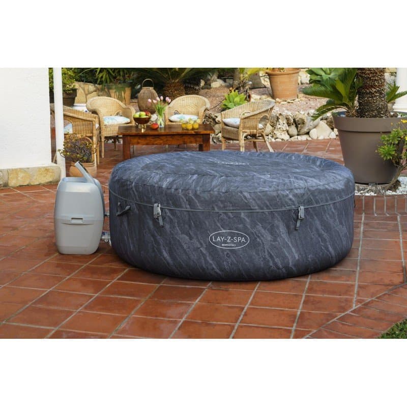 Надуваемо джакузи 1.80m x 66cm Lay-Z-Spa® Boracay Smart AirJet 4 Blue Marble Кръгло - Image 10