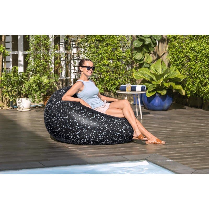 Надуваемо кресло 1.12m x 1.12m x 66cm Bestway®Inflate-A-Chair - Image 11