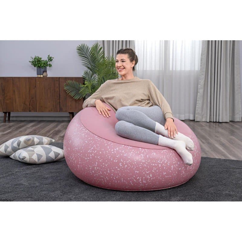 Надуваемо кресло 1.12m x 1.12m x 66cm Bestway®Inflate-A-Chair - Image 6