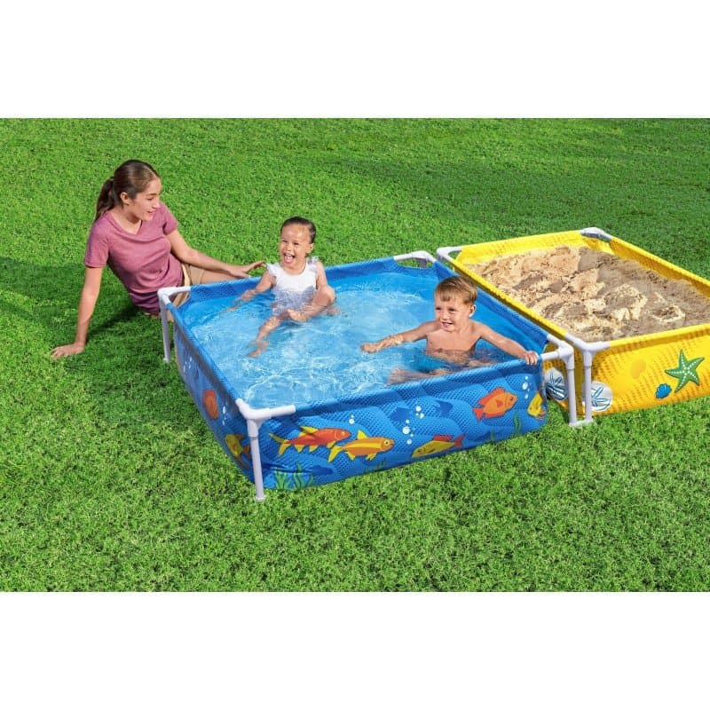 Комплект басейн и пясъчник 2.13m x 1.22m x 30.5cm Bestway® - Image 7