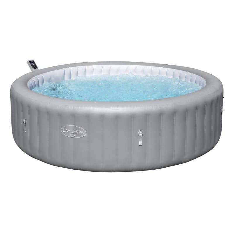 Надуваемо джакузи 2.36m x 71cm Lay-Z-Spa® Hawaii MaxHold EnergySense UltraFit Smart AirJet 8 Grey - Image 2