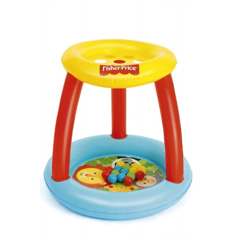 Надуваем детски кът с топки Bestway Fisher Price